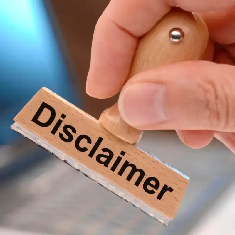 Sitemap 37 Disclaimer